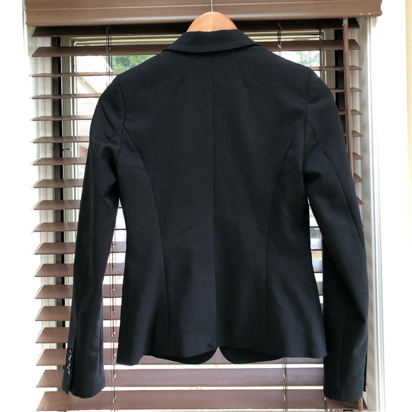 RW & Co Sophia fitted blazer black size 2 - Picture 6 of 11
